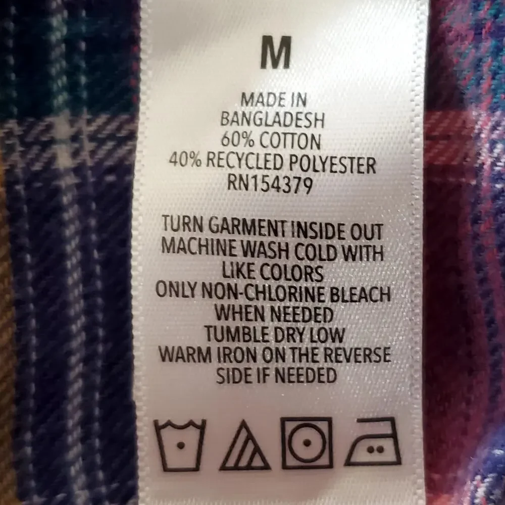 GUC Aeropostale Flannel Size M long sleeve